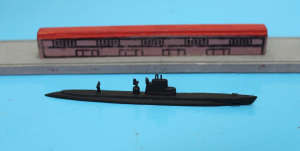 Submarine "Rasher" (1 p.) USA 1955 Trident T 199